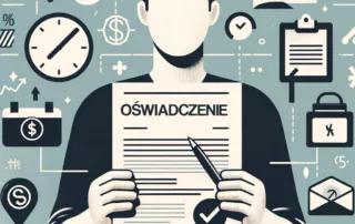 oświadczenie o sankcji kredytu darmoweog